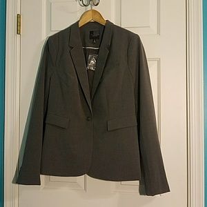 The Limited Collection Fully Lined Gray Blazer